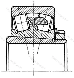 Подшипник  3013125 размер 125x210x53/82