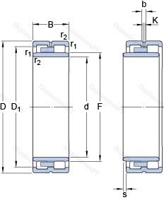 Подшипник NNU 4936 B/SPW 33 в Белгороде