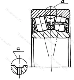Модификация подшипника 53611Е размер 55x120x43