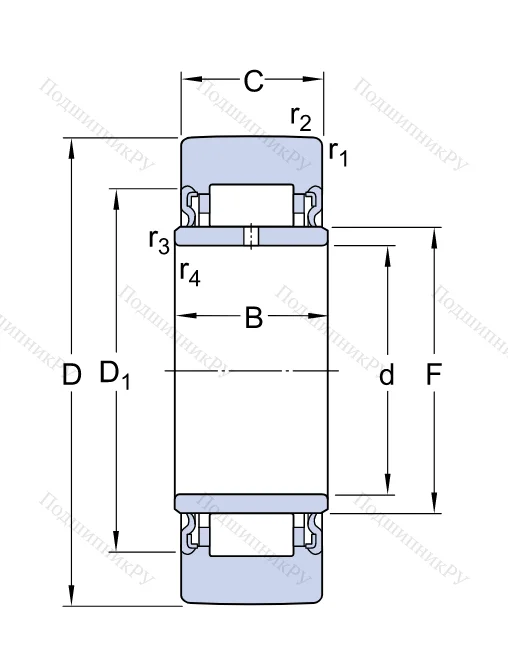 Подшипник NA 2203 2RS