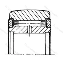 Подшипник NATR 8 размер 8x24x15