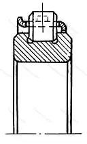 Подшипник  502310 (RN 310) размер 50x95x27