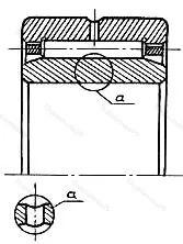 Модификация подшипника 244906 размер 30x45x30