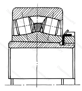 Модификация подшипника 353523Н размер 115x230x64