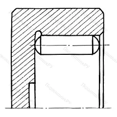 Модификация подшипника 904700КС10 размер 10,5x19x11