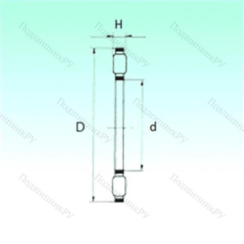 Подшипник роликовый упорный K 81148-M