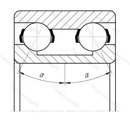 Подшипник 3310B/P 6Q 6 размер 50x110x44,4
