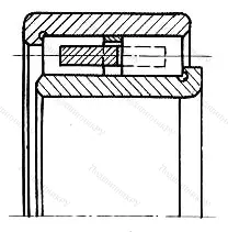 Подшипник  772734 размер 170x320x166/154
