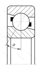 Подшипник  66330 (7330B) размер 150x320x65