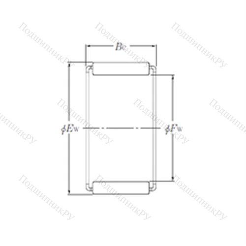 Подшипник игольчатый радиальный PCJ 323820