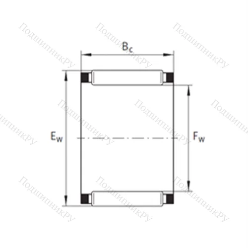 Подшипник игольчатый радиальный