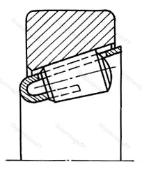 Подшипник  977906 размер 28,07x44,477x9,597