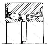 Подшипник  537906 (JRM 3049/JRM 3010) размер 30x60x37