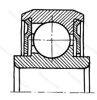 Модификация подшипника 980704ЮУС21 размер 20x42x10/11