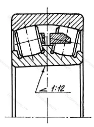 Модификация подшипника 113509 размер 45x85x23 ГПЗ-34