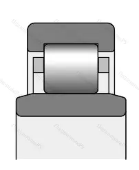 Подшипник  2672934 размер 170x230x33/36 от производителя  ГПЗ-4