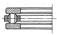Модификация подшипника 4-9116 размер 80x105x19