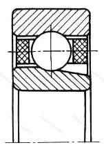 Подшипник  600311 размер 55x120x29