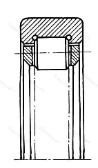 Модификация подшипника 2318 размер 90x190x43
