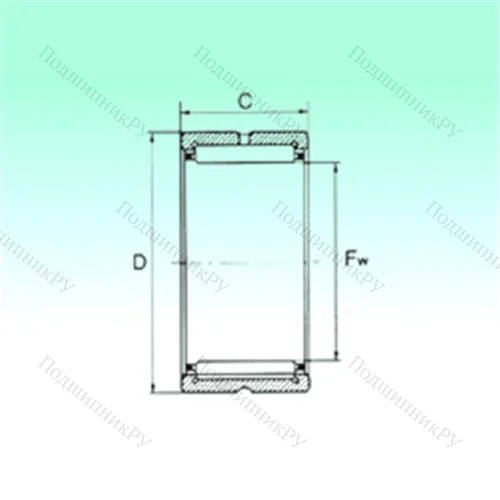 Подшипник игольчатый радиальный RNA 4901