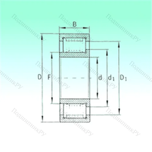 Подшипник роликовый радиальный ZSL 192311