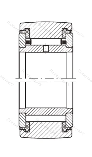 Игольчатый подшипник NATR 5 X PP A от производителя  INA