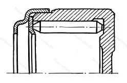 Модификация подшипника 804704К1С10 размер 22x35x26,5