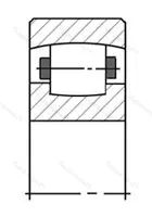 Модификация подшипника 23514КЛ размер 70x125x31