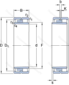 Подшипник NNU 4944 BK/SPW 33