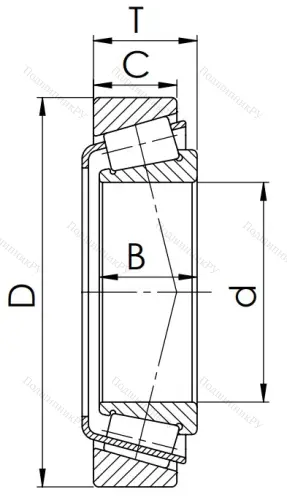 Конический роликовый подшипник 7515 (32215) в Белгороде