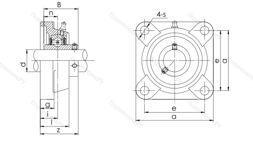 Подшипниковый узел UCF 213 в Белгороде
