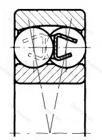 Модификация подшипника 1608 размер 40x90x33