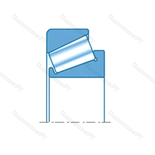 Подшипник роликовый радиально-упорный 4T-LM 739749/LM 739710 от производителя  NTN