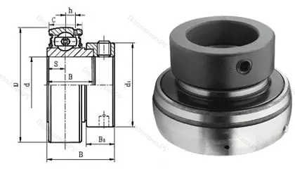 Корпусный подшипник SA 205