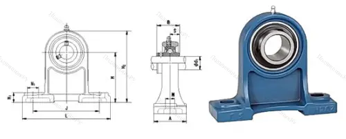 Подшипниковый узел UCPH 203 в Белгороде