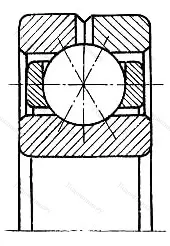 Модификация подшипника 5-1116096КП размер 6x15x5 ГПЗ-4