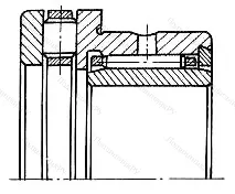 Подшипник NKXR 40Z+IR 35O 40 размер 35x52/61,2x32