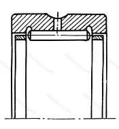 Модификация подшипника 7254708 размер 40x55x30