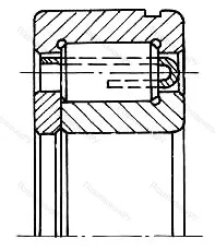 Подшипник  692311 размер 55x120x29