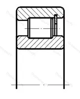 Модификация подшипника 3612122 размер 110x170x45 от производителя  ЕПК