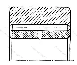 Модификация подшипника 444705ХУ4 размер 25x60x120