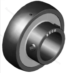 Высокотемпературный корпусной подшипник UC 210 BHTS ZZ 280° BECO в Белгороде