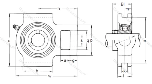 Подшипниковый узел UCT 305 в Белгороде