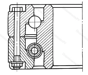 Модификация подшипника 3687/1300К размер 1300x1650x108