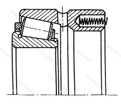 Модификация подшипника 4-17716Л4 размер 80x140x77,07