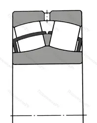 Подшипник  4053196 (24096) размер 480x700x218