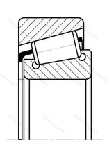 Модификация подшипника 7203А размер 17x40x13,25