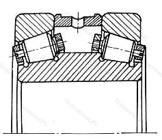 Подшипник  847156 размер 280x420x129/130