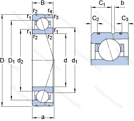 Подшипник 71904 CE/P 4AL