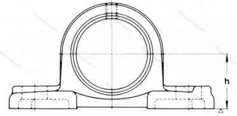 Подшипниковый корпус  P 313